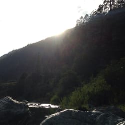 Ramshorn Campground - View of the river across from the campground.