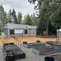 The Center benefits from access to shared communal spaces--including a children's library, indoor and outdoor play spaces, and a kitchen
