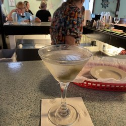 Back 2 Shuckers - Dirty vodka martini