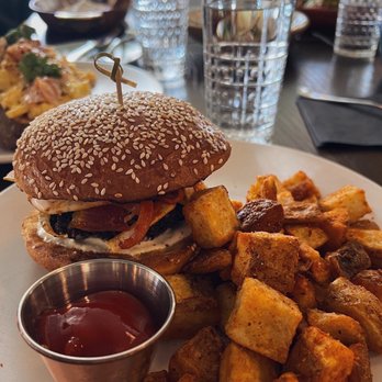 Cira - Falafel Burger - Mediterranean Near Me - Chicago, Illinois Cira - Falafel Burger - Mediterranean Near Me - Chicago, Illinois