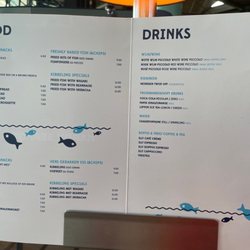 Happy Seafood - Menu as of May 2023