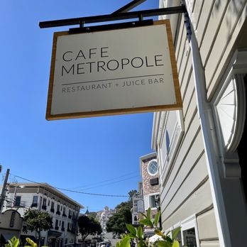 Cafe Metropole - a sign for a restaurant - Sandwiches Near Me - Avalon, California Cafe Metropole - a sign for a restaurant - Sandwiches Near Me - Avalon, California