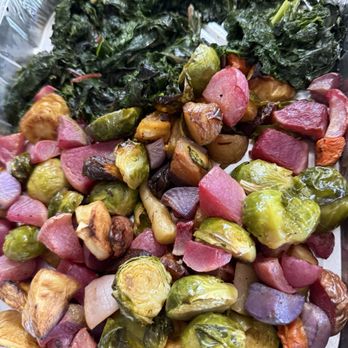 Prince Waikiki - Roasted Farm Vegetables* (brussels sprouts, root vegetables, swiss chard and kale) - Hotels Near Me - Honolulu, Hawaii Prince Waikiki - Roasted Farm Vegetables* (brussels sprouts, root vegetables, swiss chard and kale) - Hotels Near Me - Honolulu, Hawaii