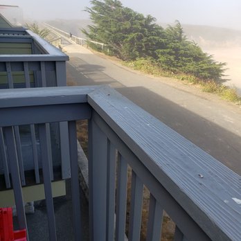 Beachcomber Motel - Trail right outside of the room.  It makes for zero privacy & constant people walking/riding by. - Hotels Near Me - Fort Bragg, California