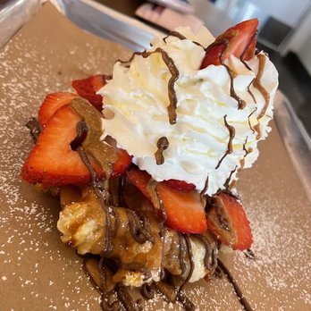 The Exchange Hall - Press waffle - Food Court Near Me - Dallas, Texas