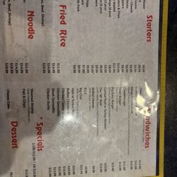Wings Sports Cafe - Menu