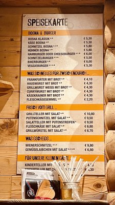 Menu photo 1 Kiosk am Matrei Matrei am Brenner, 7 Menu photo 1 Kiosk am Matrei Matrei am Brenner, 7