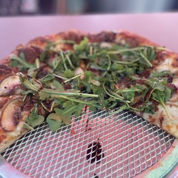 Whitecaps Pizza - Peach bacon pizza PHENOMENAL! - Pizza Near Me - Kings Beach, California