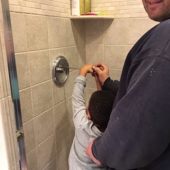 Aversa Plumbing - Changing the cartridge with helper Michael - Plumbing Near Me - Monroe, Connecticut