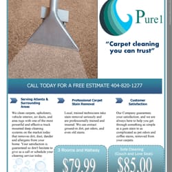 Pure 1 Carpet Cleaning Service