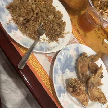 Chinatown Restaurant - Pork fried rice and chicken wings. - Chinese Near Me - Naples, Florida Chinatown Restaurant - Pork fried rice and chicken wings. - Chinese Near Me - Naples, Florida