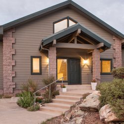 Arrowhead Lodge Recovery - Front entry of Arrowhead Lodge.