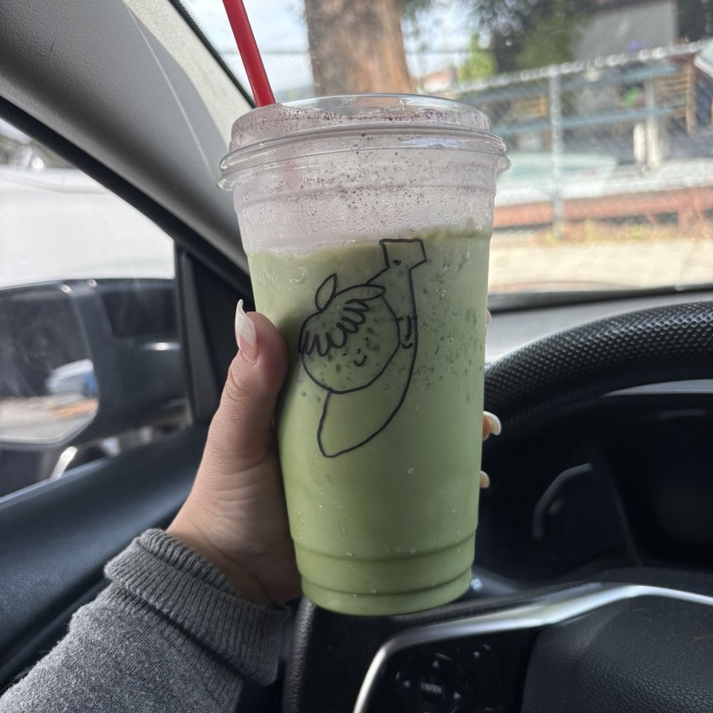 The Branch Line - Banana strawberry matcha - Coffee & Tea Near Me - Santa Rosa, California The Branch Line - Banana strawberry matcha - Coffee & Tea Near Me - Santa Rosa, California