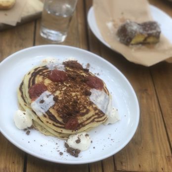 Ariete - Guava pancakes - New American Near Me - Miami, Florida Ariete - Guava pancakes - New American Near Me - Miami, Florida