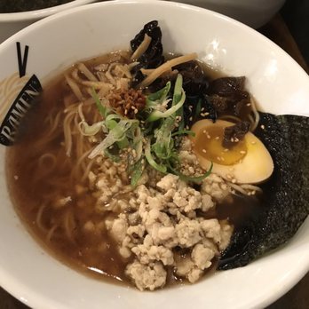 Ramen Lab Eatery - Chicken ramen! Very good! I believe it's pretty close to the real thing. - Ramen Near Me - Boca Raton, Florida