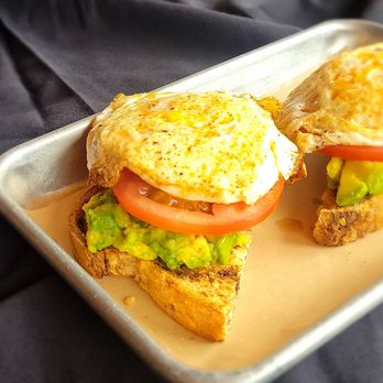 The RTG on Center - Avocado Egg Toast - Sports Bars Near Me - Omaha, Nebraska The RTG on Center - Avocado Egg Toast - Sports Bars Near Me - Omaha, Nebraska