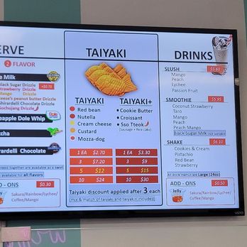 With Love, - Menu - Ice Cream & Frozen Yogurt Near Me - San Gabriel, California