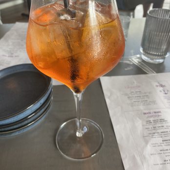 Ocean & Acre - Aperol Spritze - Seafood Near Me - Alpharetta, Georgia