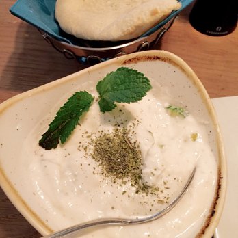 Elissar - The gurken salat with hot pieces of pita bread. - Lebanese Near Me - Vienna, 9