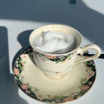 Cloud Cafe - Cappuccino with such a lovely foam. You have to try it! - Coffee & Tea Near Me - Lake Forest, California