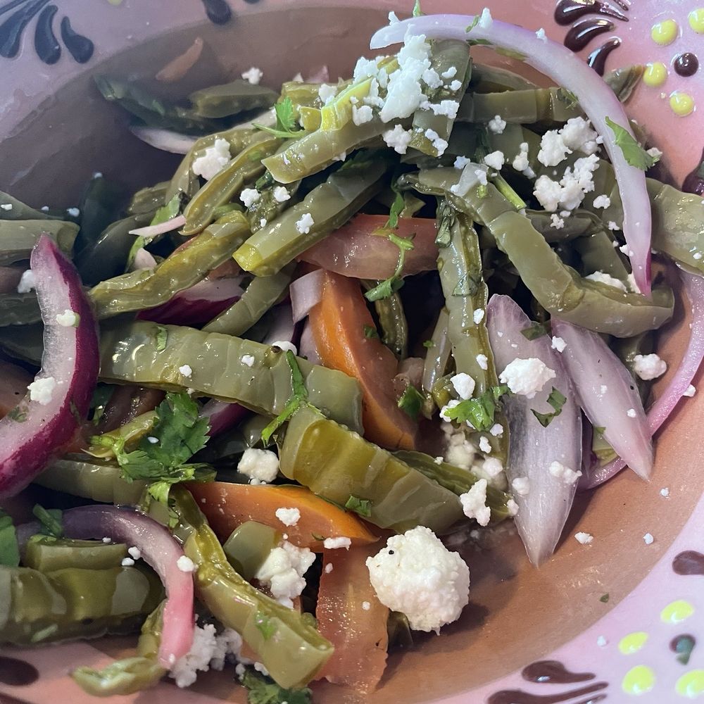 Rocio's Mexican Kitchen - Ensalada de Nopales - Mexican Near Me - Bell Gardens, California Rocio's Mexican Kitchen - Ensalada de Nopales - Mexican Near Me - Bell Gardens, California