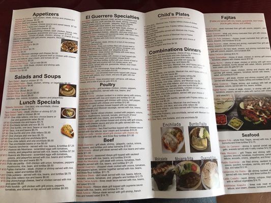 Menu photo 8 Los Guerreros Pinellas Park, FL Menu photo 8 Los Guerreros Pinellas Park, FL