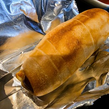 Philly Pretzel Factory - Spicy Sausage Pretzel - Bakeries Near Me - Philadelphia, Pennsylvania
