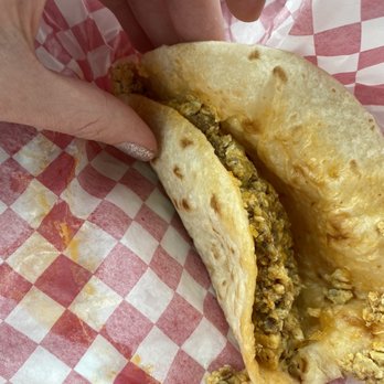 Tempo Nashville - Chorizo and Egg Taco (I added cheese) - Tex-Mex Near Me - Nashville, Tennessee Tempo Nashville - Chorizo and Egg Taco (I added cheese) - Tex-Mex Near Me - Nashville, Tennessee