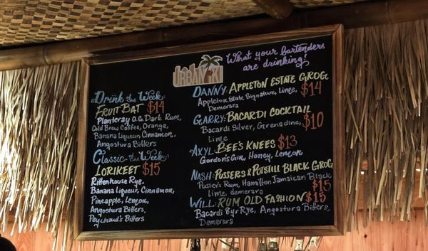 Menu photo 2 Urban Tiki Columbia, SC Menu photo 2 Urban Tiki Columbia, SC