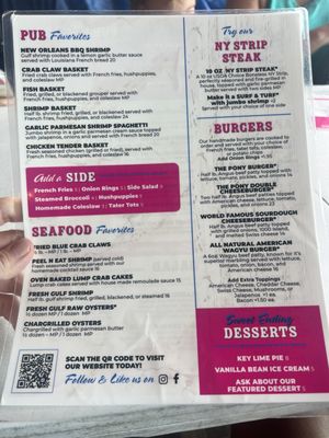 Menu photo 8 Pink Pony Pub Gulf Shores, AL Menu photo 8 Pink Pony Pub Gulf Shores, AL