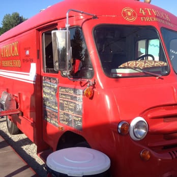 Soho Food Park - Old fire truck now a bbqtruck. - Food Trucks Near Me - Holladay, Utah