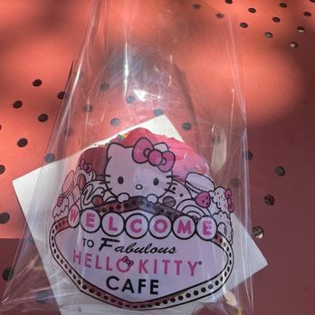 Hello Kitty Cafe - Cute bags! - Desserts Near Me - Las Vegas, Nevada
