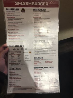 Menu photo 2 Smashburger Anchorage, AK