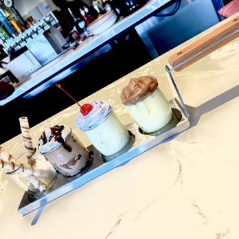 Derby Club - a row of desserts on a tray - Steakhouses Near Me - Douglas, Wyoming Derby Club - a row of desserts on a tray - Steakhouses Near Me - Douglas, Wyoming