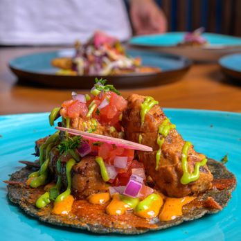 Santo Fish Restaurant - Tuna Fish Taco! (One of my favorite) - Seafood Near Me - Pico Rivera, California Santo Fish Restaurant - Tuna Fish Taco! (One of my favorite) - Seafood Near Me - Pico Rivera, California