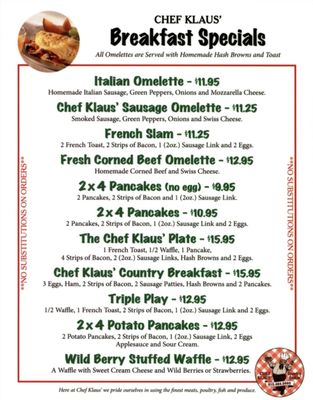 Menu photo 3 Country Cookin'by Chef Klaus Mokena, IL Menu photo 3 Country Cookin'by Chef Klaus Mokena, IL