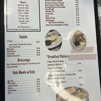 The Lunchbox Cafe - Menu - Breakfast & Brunch Near Me - Canton, North Carolina