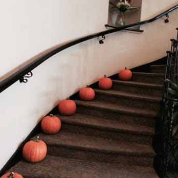 The Armstrong Hotel - Love how the Armstrong Hotel decorated the stairs with pumpkins in the Fall. - Hotels Near Me - Fort Collins, Colorado The Armstrong Hotel - Love how the Armstrong Hotel decorated the stairs with pumpkins in the Fall. - Hotels Near Me - Fort Collins, Colorado