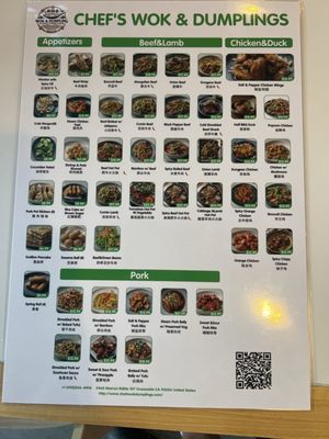 Menu photo 1 Chef's Wok & Dumplings Oceanside, CA