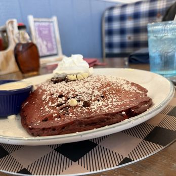 Mama Bird Southern Kitchen - Red velvet pancakes - Southern Near Me - West Jordan, Utah