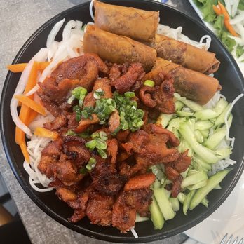 Pho & Beyond - Pork Hanoi-Style Vermicelli with Grilled Pork - Bn Ch H Ni - Vietnamese Near Me - Las Vegas, Nevada Pho & Beyond - Pork Hanoi-Style Vermicelli with Grilled Pork - Bn Ch H Ni - Vietnamese Near Me - Las Vegas, Nevada