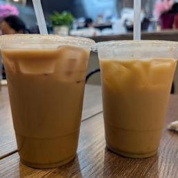 Complimentary milk tea (love that you can adjust sweetness)! Complimentary milk tea (love that you can adjust sweetness)!