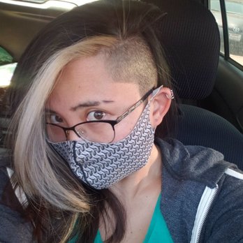 Ashen Salon - Platinum streak with a side shave - Hair Salons Near Me - La Jolla, California Ashen Salon - Platinum streak with a side shave - Hair Salons Near Me - La Jolla, California
