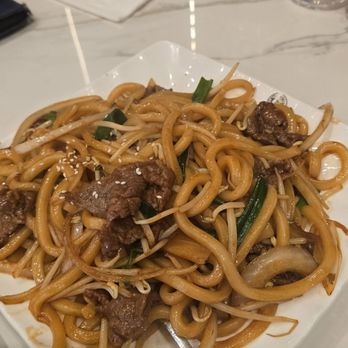 Mr. Congee Chinese Cuisine - Stir fried udon with beef in soya sauce - Chinese Near Me - Markham, Ontario Mr. Congee Chinese Cuisine - Stir fried udon with beef in soya sauce - Chinese Near Me - Markham, Ontario