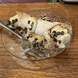 Their cannoli. Their cannoli.