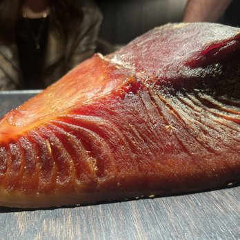 Enclos - 60-day dry-aged tuna. Behold that beauty! - French Near Me - Sonoma, California Enclos - 60-day dry-aged tuna. Behold that beauty! - French Near Me - Sonoma, California