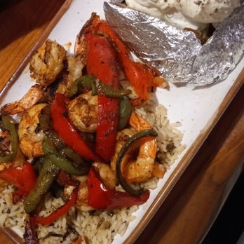Timberwood Grill - I can't remember the name. But there is only 2 shrimp dishes. LOL - Burgers Near Me - Pigeon Forge, Tennessee