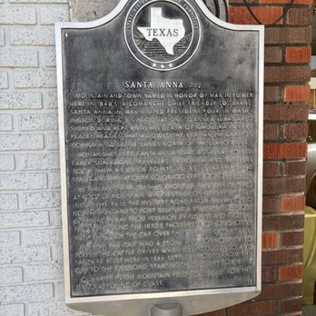 Shield Station - Santa Ana Historical Marker! - Breakfast & Brunch Near Me - Santa Anna, Texas