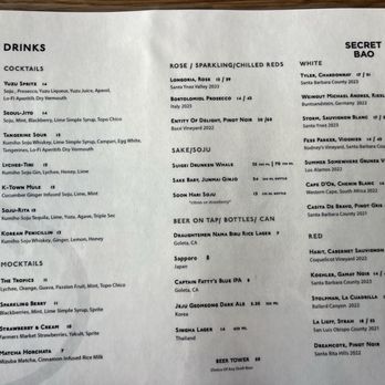Secret Bao - Asian Fusion Near Me - Santa Barbara, California