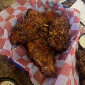 High 5 Austin - Thai chili boneless wings - Bowling Near Me - Austin, Texas High 5 Austin - Thai chili boneless wings - Bowling Near Me - Austin, Texas